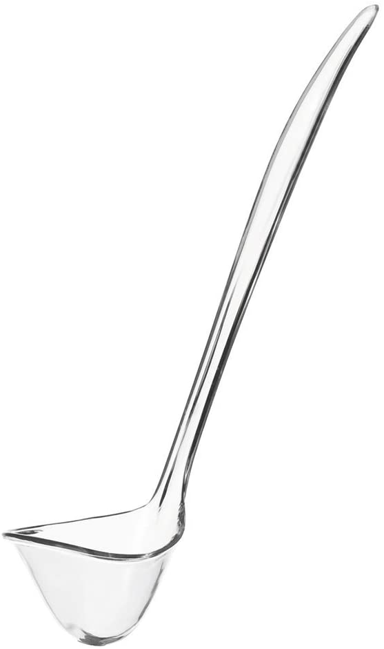 Leonardo Bowl Spoon, Ladle, Plastic, Transparent