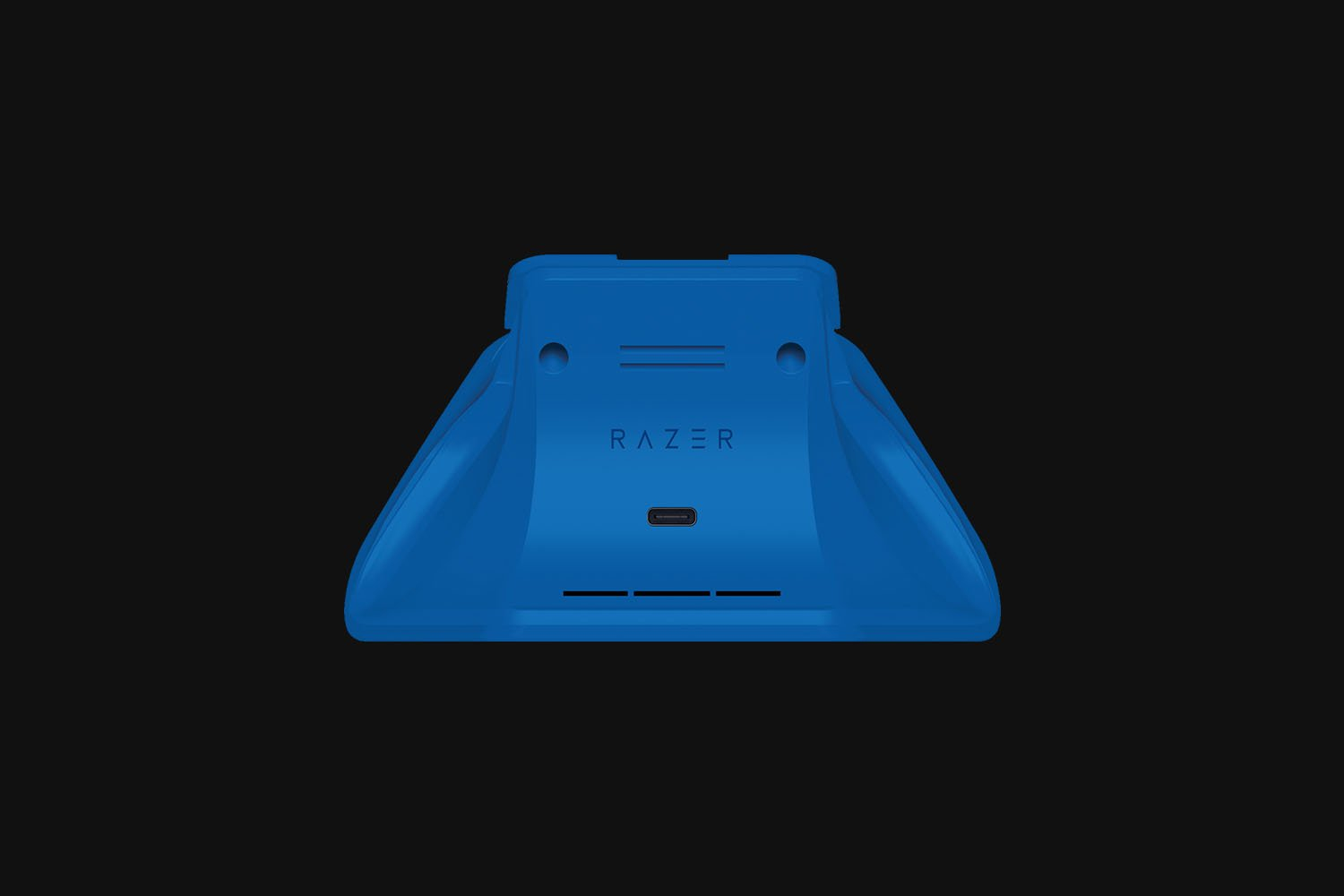 Razer RZ82-03970100-B3M1 Headset Bundle, Kabelgebunden 3,5 mm, Boom-Mikrofon, Ohrumschließend, 32 Ohm, Gaming, Shock Blue, mit USB-C-Ladestation