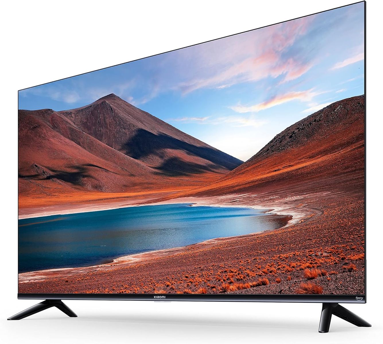 Xiaomi F2 Smart Fire TV 43 Zoll, 108 cm Fernseher (4K UHD, HDR10, Rahmenloses Metallgehäuse, Prime Video, Netflix, Alexa Sprachsteuerung, HDMI 2.1, Bluetooth, USB, Triple Tuner) Modelljahr:2022