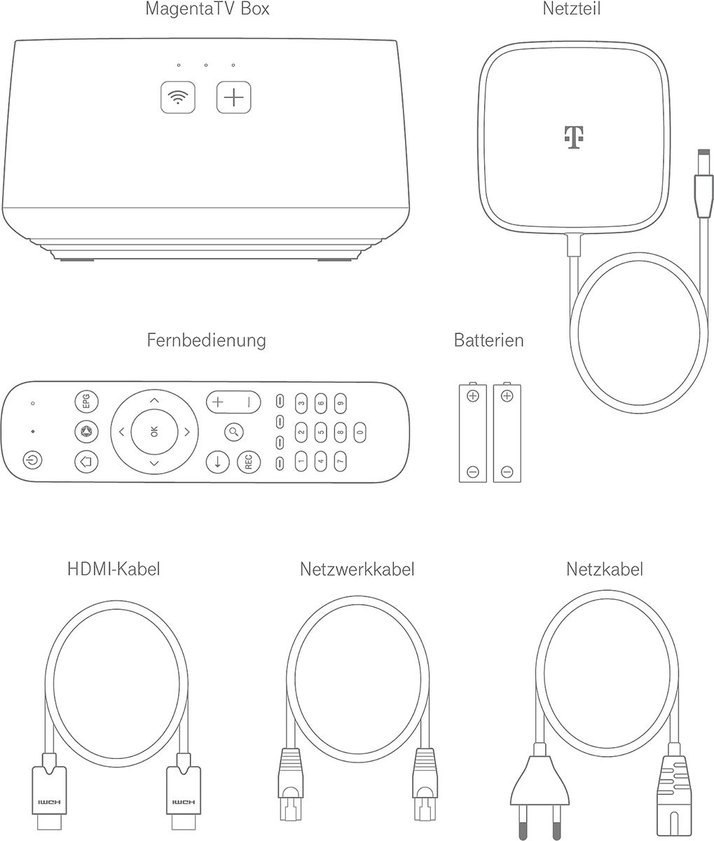 Deutsche Telekom MagentaTV Box, schwarz, 40868871