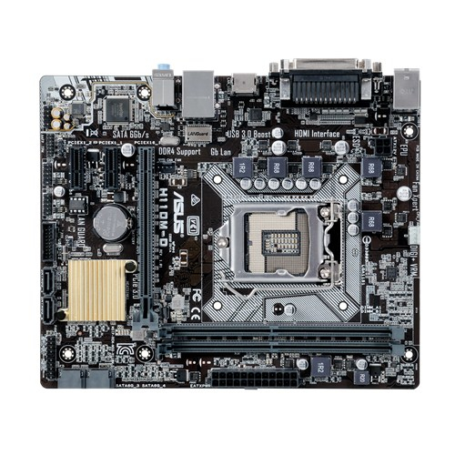 Asus Motherboard H110M-D Core i7/i5/i3 LGA1151 H110 DDR4 PCI Express SATA micro-ATX