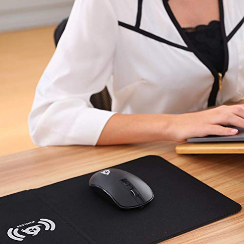 KLIM Inspiration + Makepad Wireless Maus Mauspad Wireless Charger