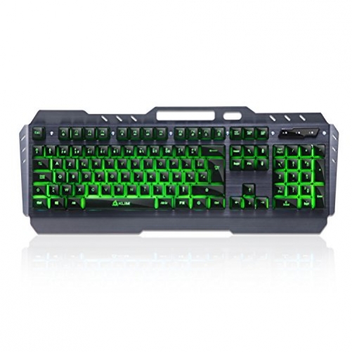 KLIM Lightning Hybrid Halbmechanisches Gaming Tastatur FR-Layout