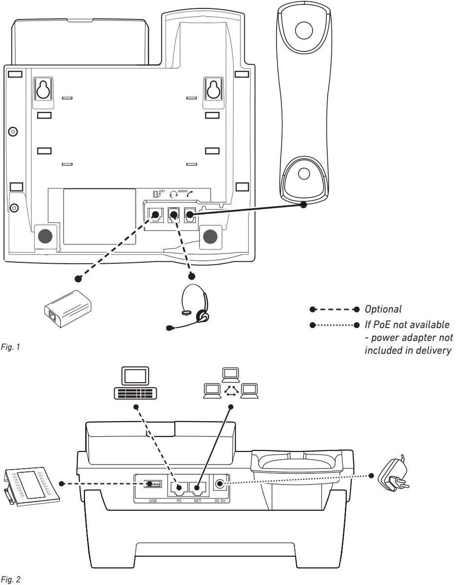 Snom D335 IP-Telefon Schwarz TFT