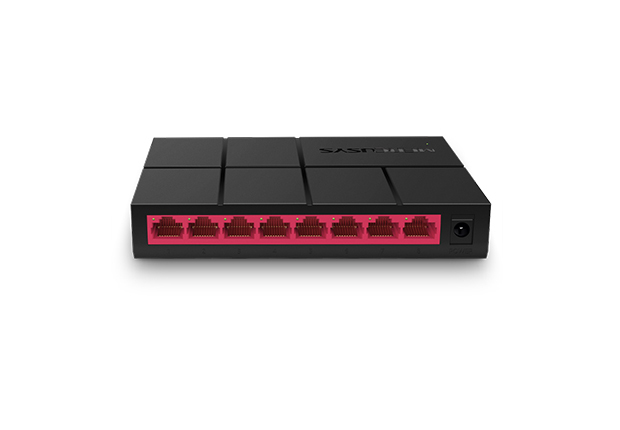 Mercusys MS108G Netzwerk-Switch Unmanaged Gigabit Ethernet (10/100/1000) Schwarz