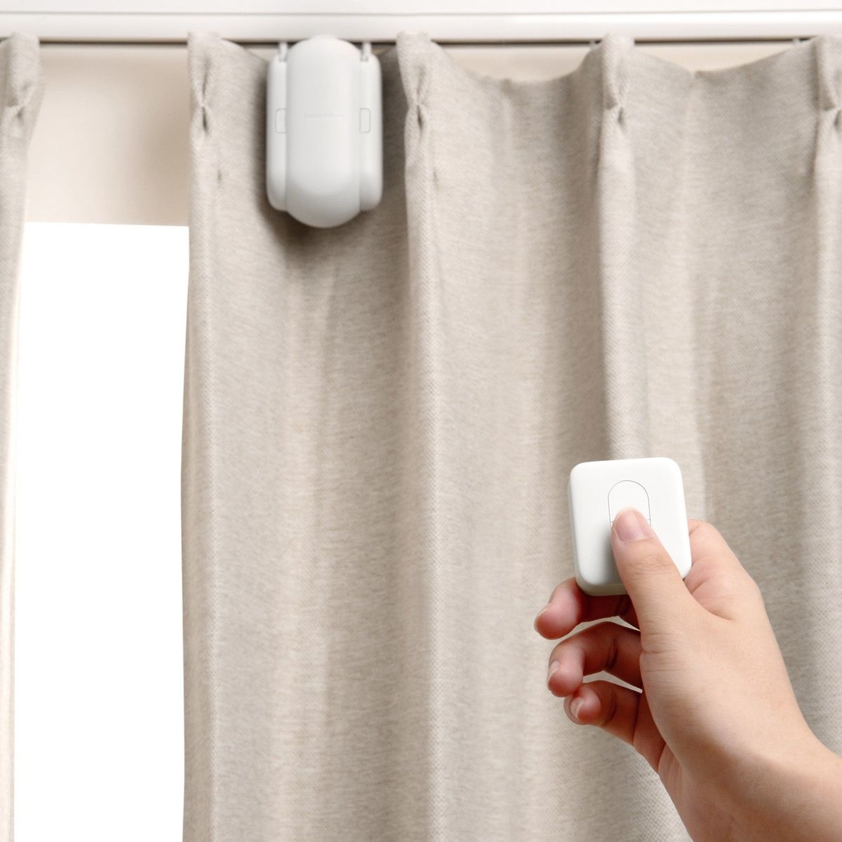 SwitchBot PN102356 Remote Intelligente Taste, Fernbedienung für SwitchBot Curtain/Bot/Color Bulb/LED Strip/Blind Tilt, Weiß