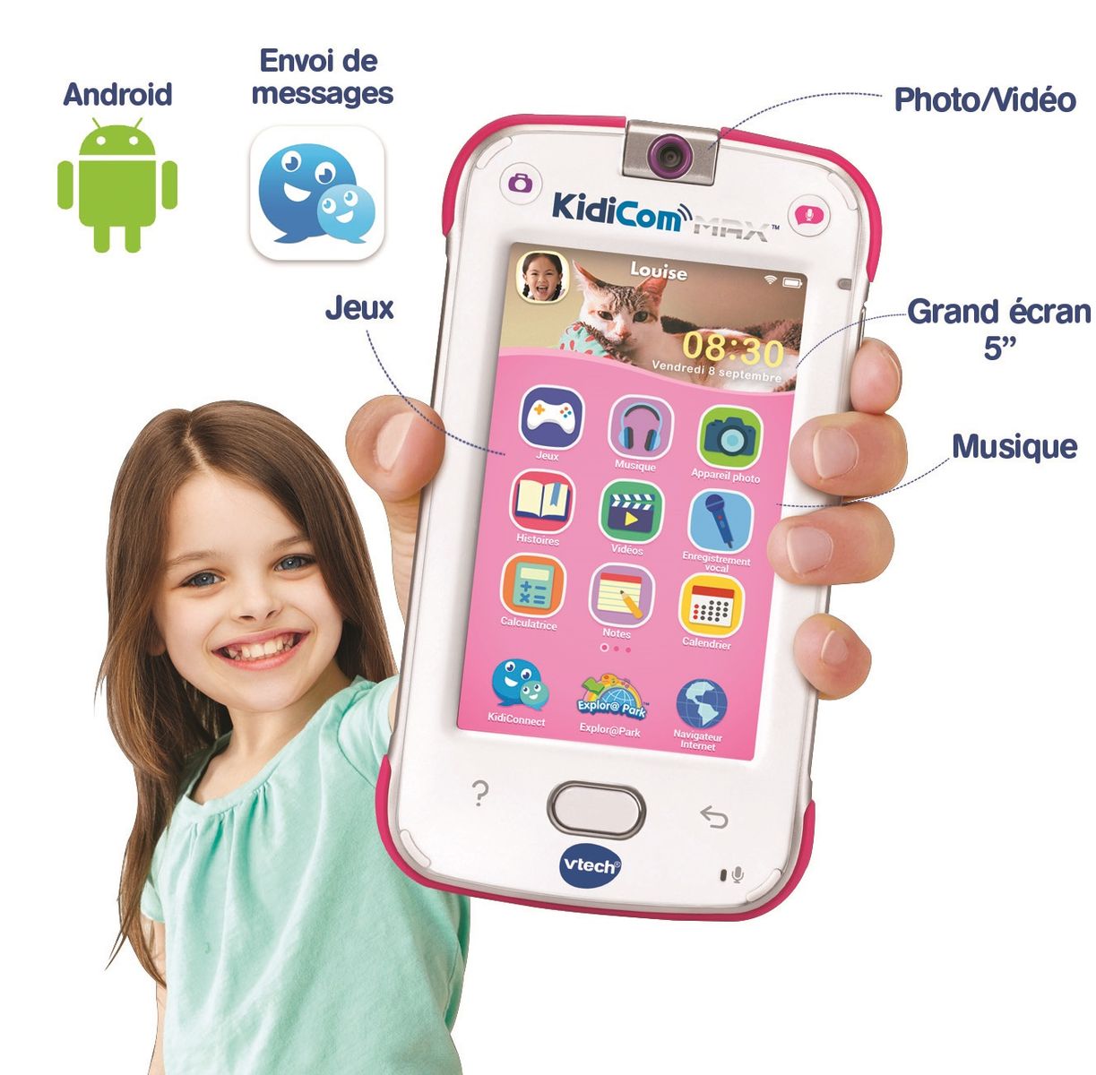 VTech Kidicom Max. Sprache: Französisch Rose
