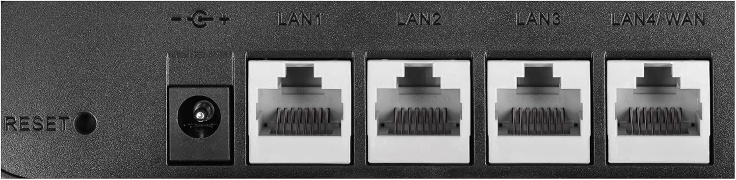 HUAWEI B535-232a 4G CPE Router, LTE Cat7, Wi-Fi AC1300, Dualband, Schwarz