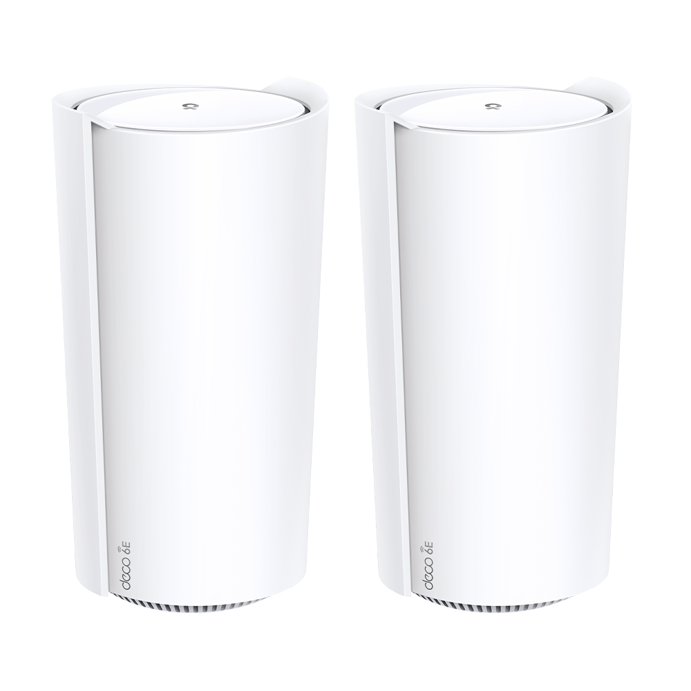 TP-Link Deco XE200(2-pack) Tri-Band (2,4 GHz/5 GHz/6 GHz) Wi-Fi 6E (802.11ax) Weiß 1 Intern
