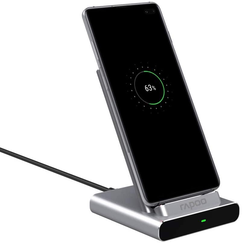 Rapoo XC350 Wireless Induction Charger for Smartphone Charger for iOS and Android