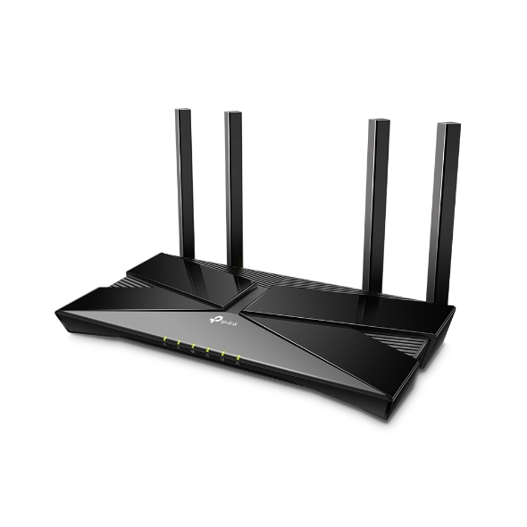 TP-Link Archer AX23 AX1800 Dual-Band Wi-Fi 6 Router 1201 Mbit/s 5 GHz 574 Mbit/s 2,4 GHz 4 × Gigabit LAN-Ports WPA3 HomeCare Tether APP Unterstützt keine DSL-Funktion