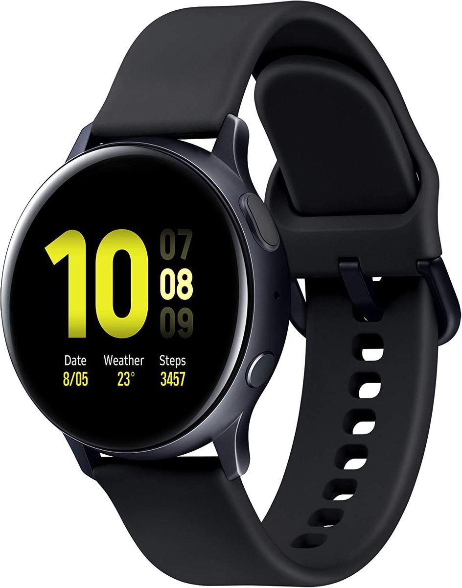 Samsung Galaxy Watch Active 2 (Bluetooth) 40mm, Aluminum, Black