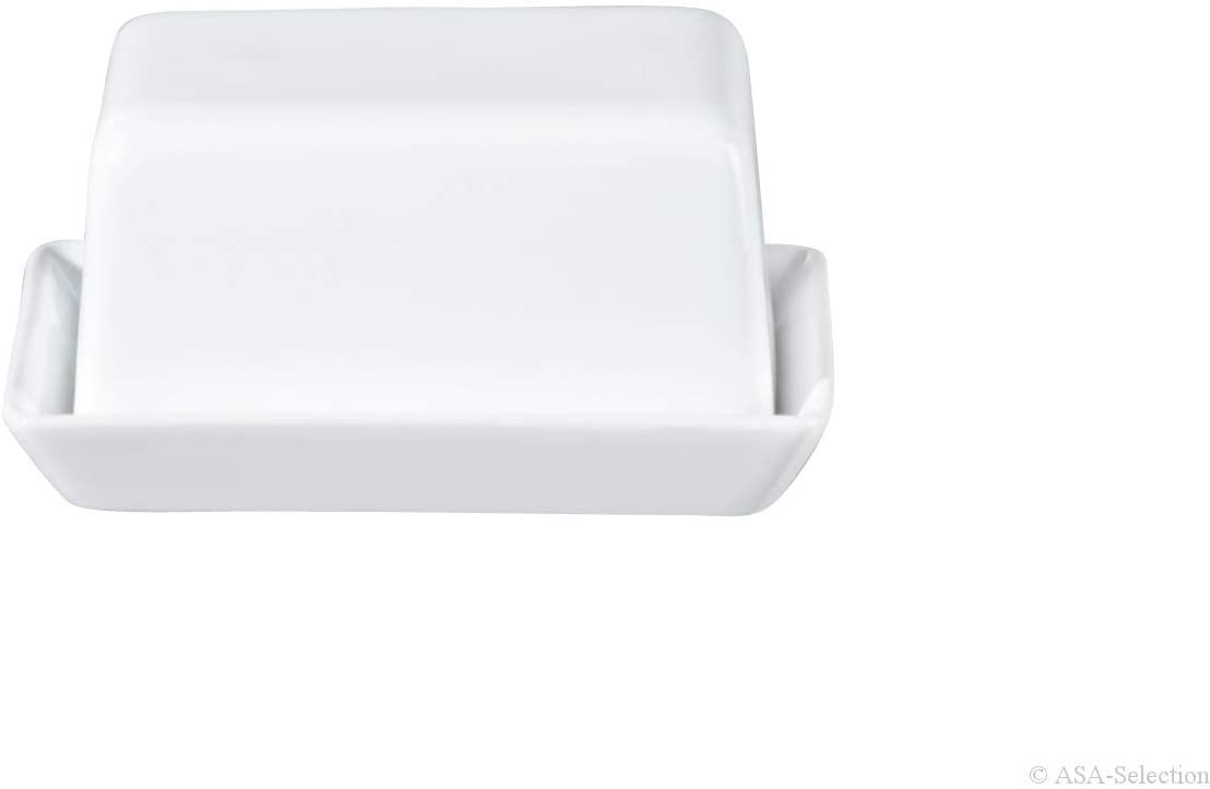 ASA Grande Porcelain Butter Dish, 6 cm