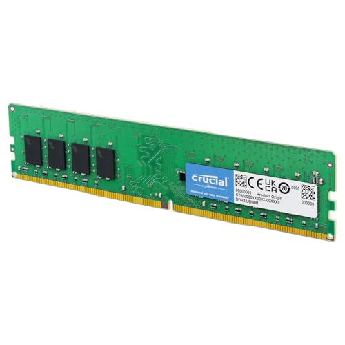 Crucial CT8G4DFRA32A 8 GB (1 x 8 GB) DDR4 3200 MHz CL22 1.2 V Arbeitsspeicher für PC & Server