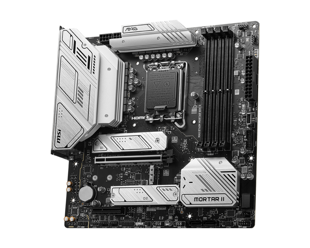 MSI MAG B760M MORTAR WIFI II Intel B760 LGA 1700 micro ATX