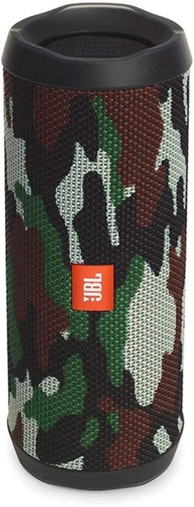 JBL Flip 4 Bluetooth Box in Camouflage – Wasserdichter, tragbarer Lautsprecher mit Freisprechfunktion & Sprachassistent – Bis zu 12 Stunden Wireless Streaming mit nur einer Akku-Ladung