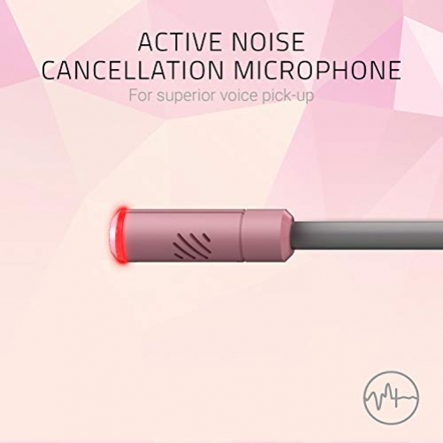 Razer Kraken Kitty Gaming Headset Virtual 7.1 Surround-Sound USB Chroma RGB for PC Quartz