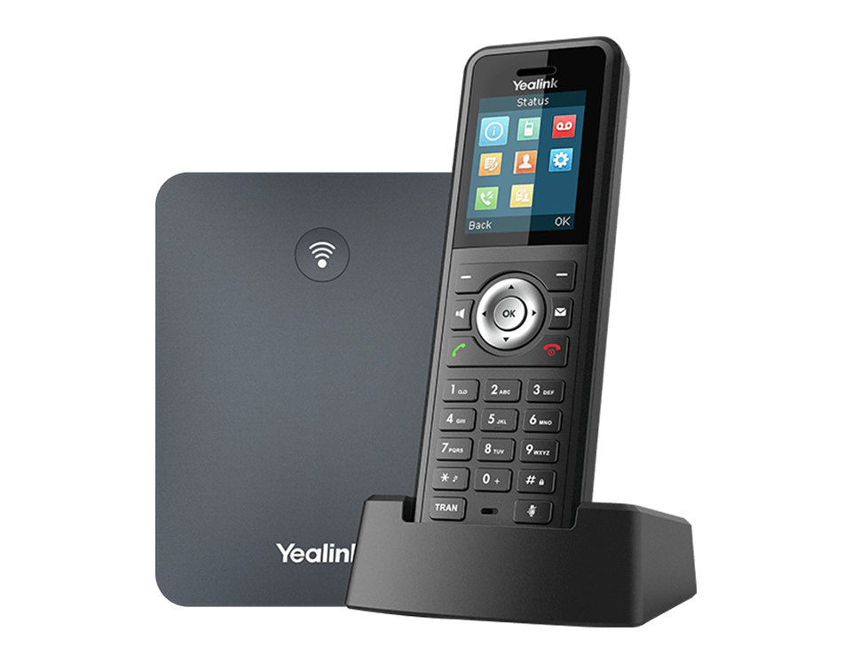 Yealink W79P IP-Telefon Schwarz 20 Zeilen TFT WLAN