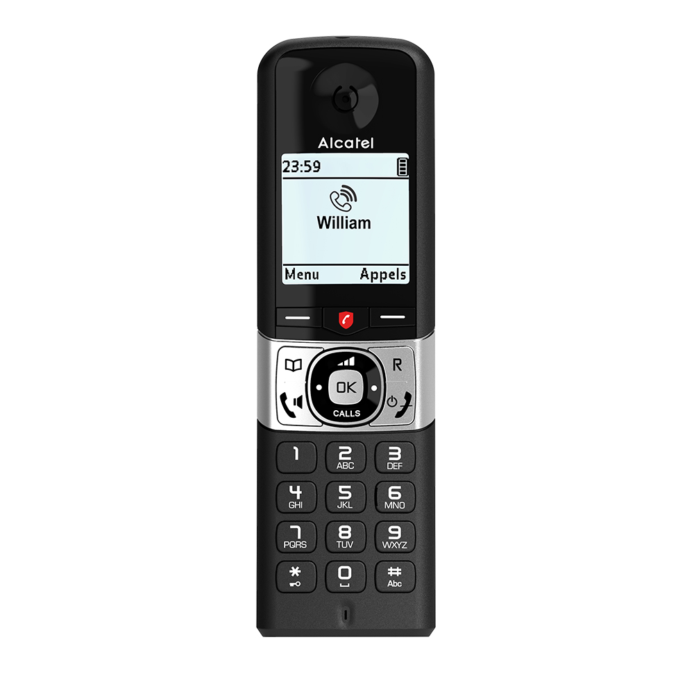 Alcatel Dect F890 Voice Fr Black Scallblock