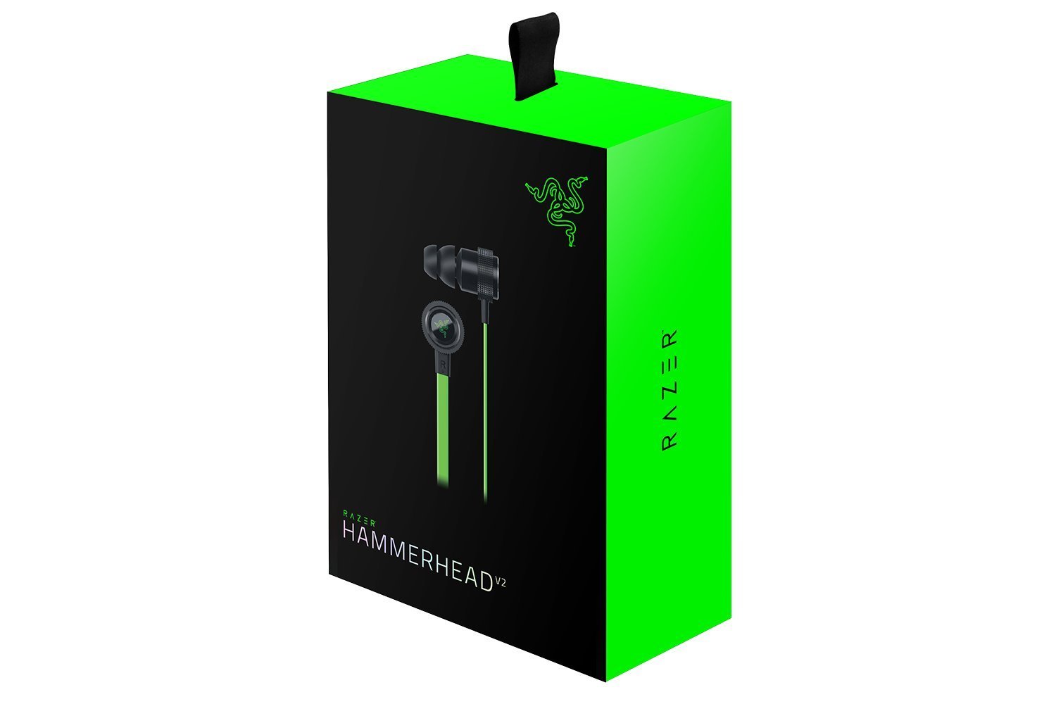Razer Hammerhead Pro V2 3.5mm Stereo Mobile Gaming In-Ear Headset schwarz/grün