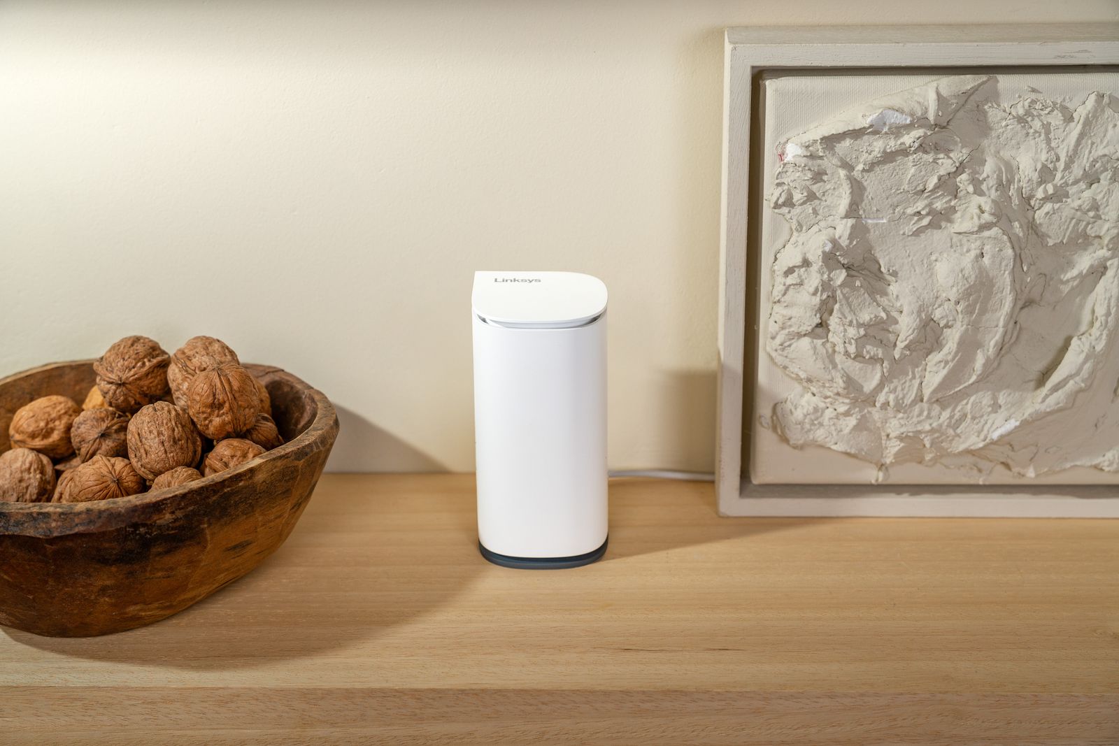 Linksys Velop Micro 6 Mesh-Satellit, Dual-Band 2,4/5 GHz, Wi-Fi 6 (802.11ax), 3000 Mbit/s, Weiß, Intern