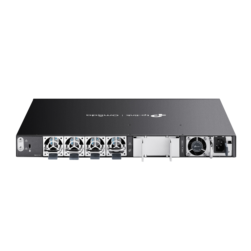 TP-Link Omada SG6654XHP Netzwerk-Switch Managed L3 Gigabit Ethernet (10/100/1000) Power over Ethernet (PoE) 1U Schwarz