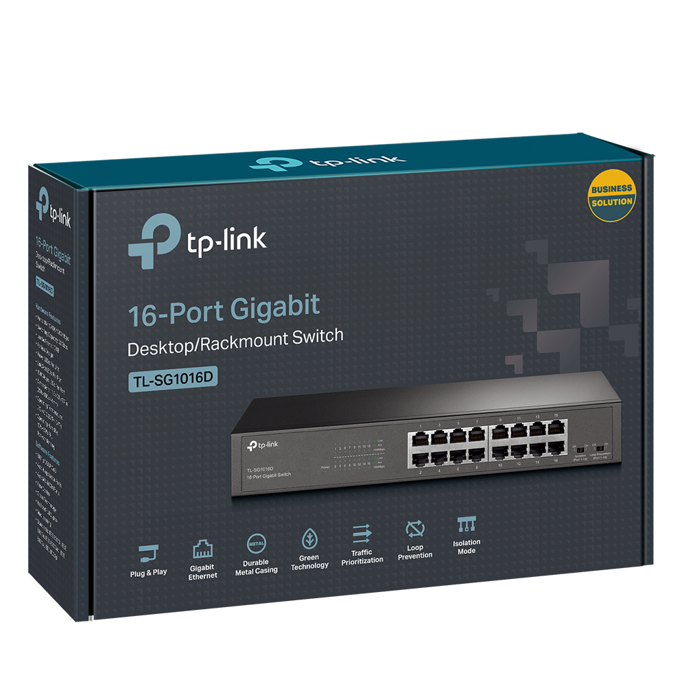 TP-Link 16-Port-Gigabit-Easy-Smart-Switch