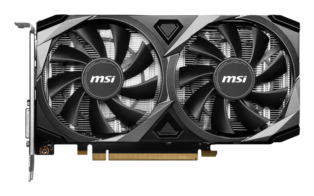 MSI V809-4266R GeForce RTX 3050 VENTUS 2X XS 8G OC, 8 GB GDDR6, HDMI 2.1, 3x DisplayPort 1.4a, PCIe 4.0 x8, 115 W, 6-pin