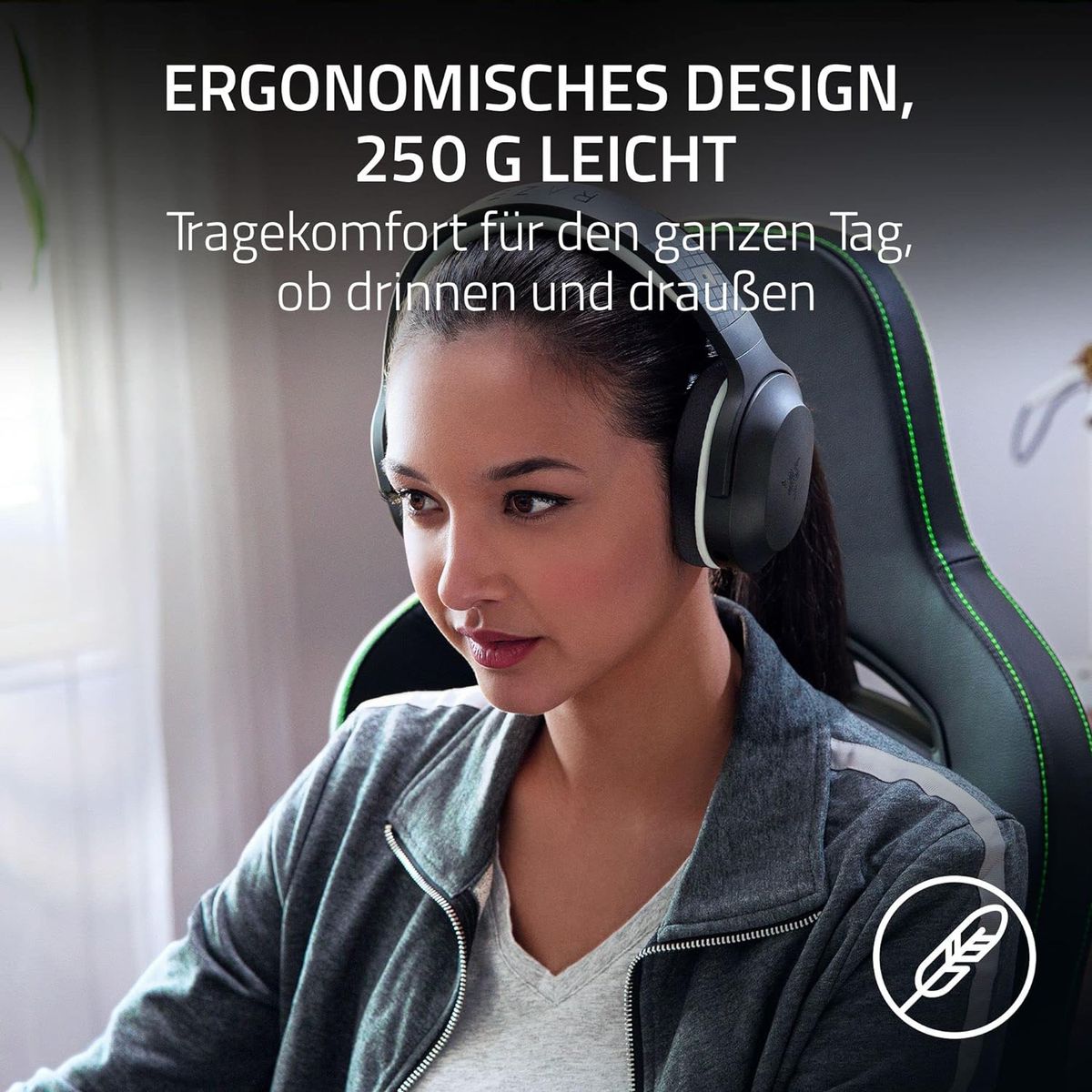 Razer Barracuda X Roblox Ed. Gaming & Mobile Headset Dual Wireless + 3.5mm Virtual 7.1 Surround-Sound Multi-Plattform