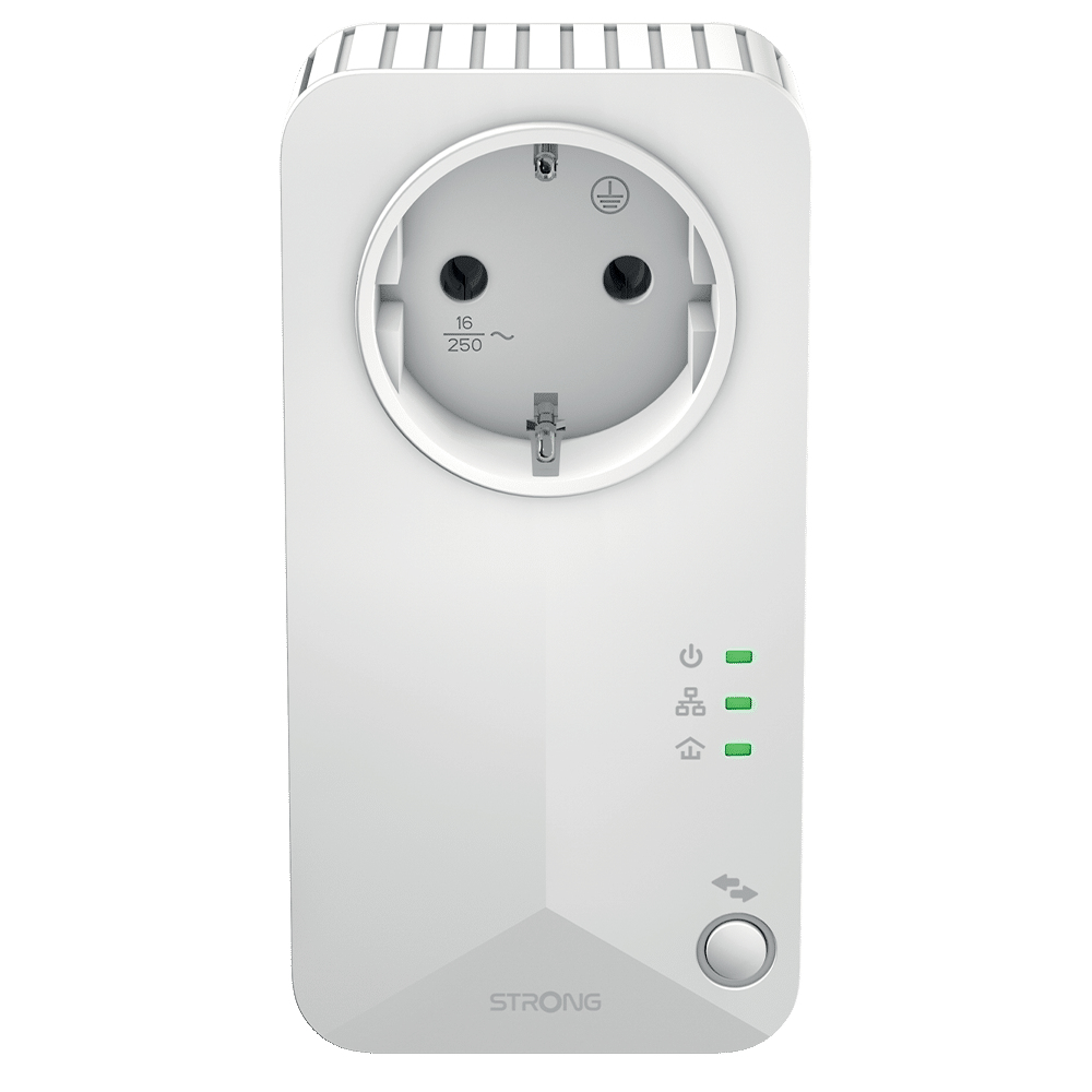 Strong Powerline Wi-Fi 600 Kit 600 Mbit/s Ethernet/LAN WLAN Weiß