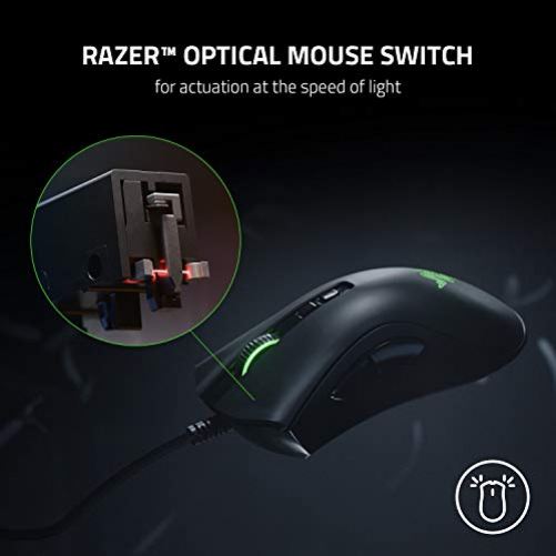 Razer DeathAdder V2 Gaming Mouse 20.000 DPI Ergonomic RGB Black