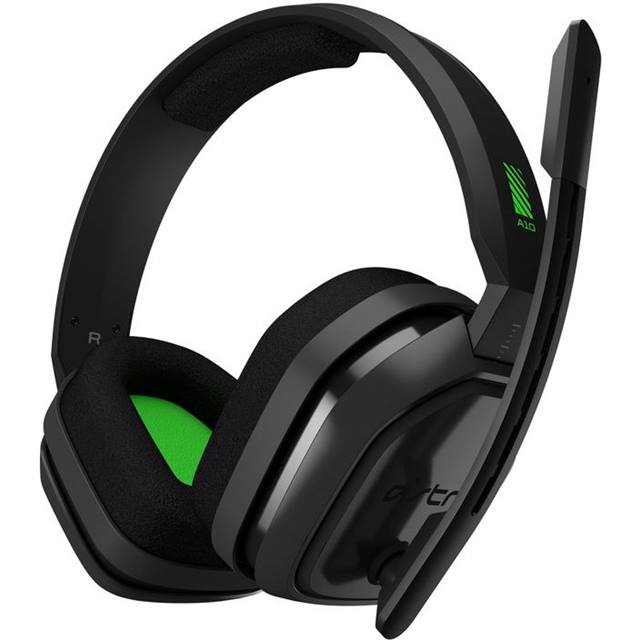Astro Gaming A10 headset - gray / green