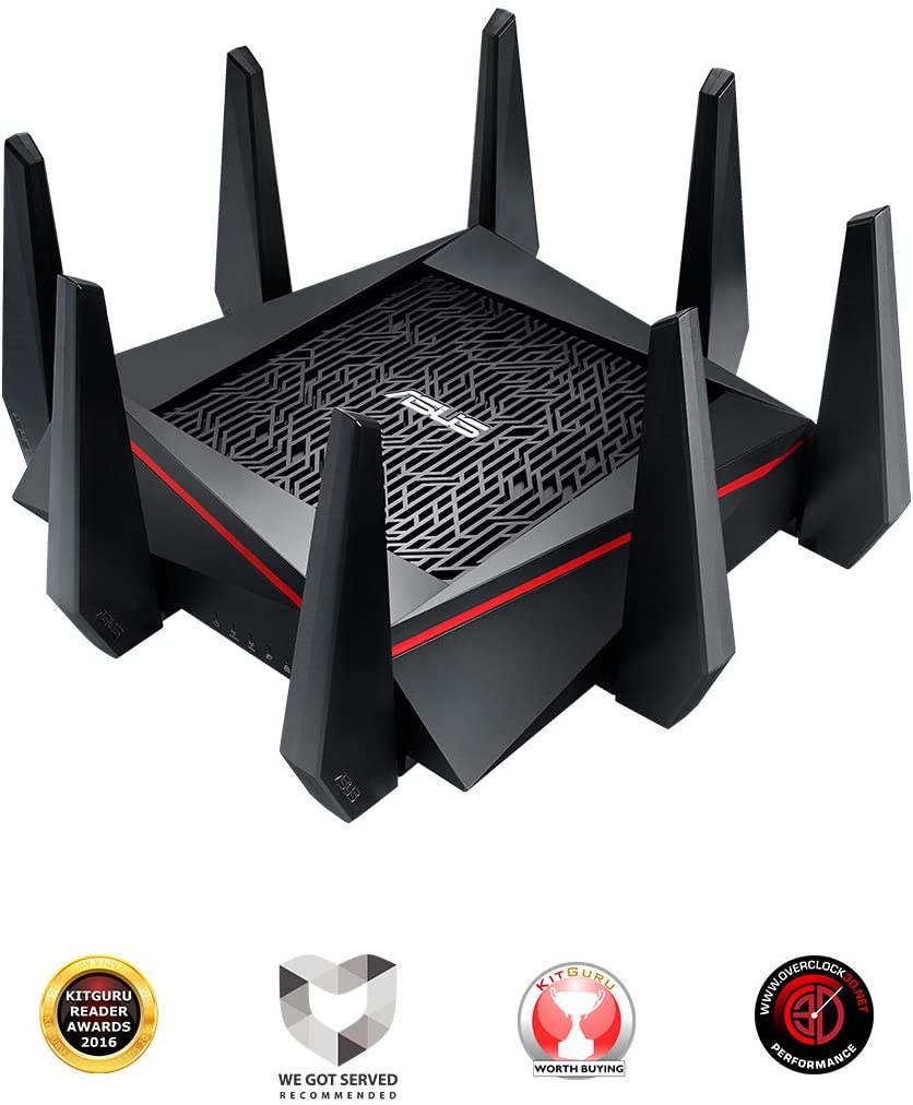 ASUS RT-AC5300 WLAN-Router Gigabit Ethernet Tri-Band 2,4 GHz 5 GHz