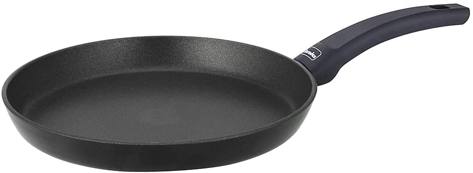 Berndes pan 24 cm, flat crepe pan for crepes and pancakes, induction, aluminum, non-stick coated Specials Induction 24 cm