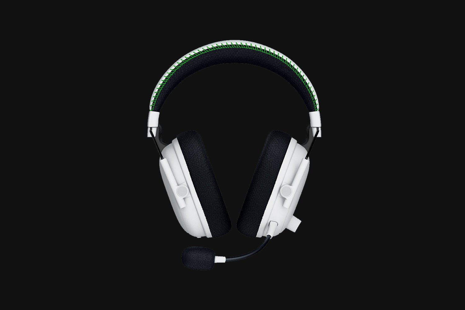 Razer BlackShark V3 Pro Gaming Headset Kabellos & Verkabelt Bluetooth USB-A, USB-C Ladeport, 3,5 mm, THX Spatial Audio, Hybrid-ANC, Boom-Mikrofon, Weiß