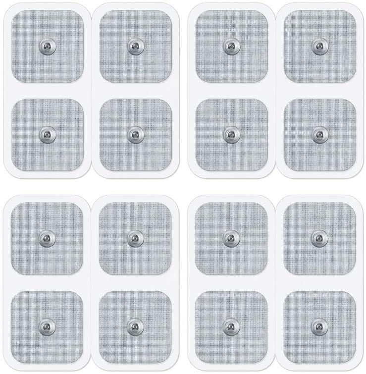 Beurer & Sanitas Electrode repurchase set, consisting of 16 self-adhesive gel pads 45 x 45 mm, suitable for EMS and TENS devices from Beurer and Sanitas Set of 16.