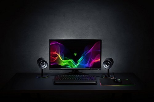 Razer Nommo Gaming Speaker 2.0 Sound System 3.5mm for PC Chroma RGB Black EU