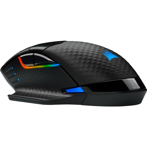 Corsair DARK CORE RGB PRO Maus Gaming rechts RF Wireless + Bluetooth + USB Type-A Optisch 18000 DPI Corsair DARK CORE RGB PRO Maus Gaming rechts RF Wireless + Bluetooth + USB Type-A Optisch 18000 DPI