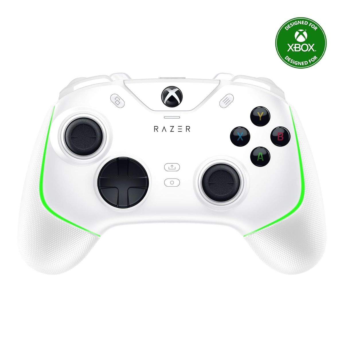 Razer Wolverine V2 Chroma Wired Gaming Pro Controller für Xbox Series X|S, Xbox One, PC: RGB-Beleuchtung - Remappable Buttons & Trigger - Mecha-Taktile Buttons & D-Pad - Trigger Stop-Switches - Weiß