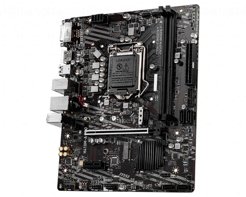 MSI H410M-A PRO mATX Mainboard Sockel 1200 M.2/HDMI/DVI/USB3.2(Gen1)