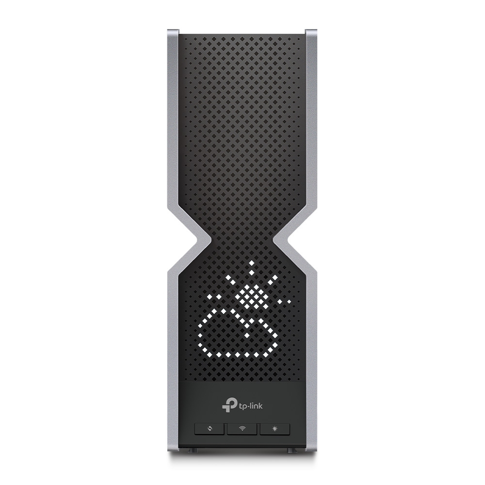 TP-Link Archer BE800 WLAN-Router, Wi‑Fi 7 (802.11be) Tri-Band 19000 Mbit/s, Multi-Gigabit Ethernet, RJ45 WAN, USB 3.2 Gen1, Schwarz Edelstahl, V1.0, EU