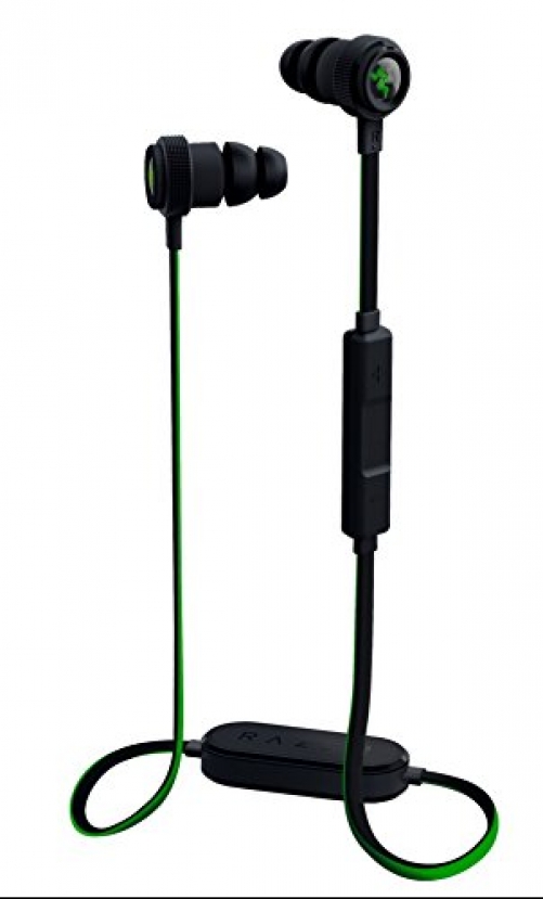 RAZER Hammerhead BT Wireless Bluetooth In-Ear Stereo Mobile Headset schwarz/grün