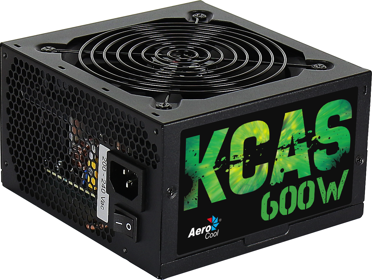 Aerocool KCAS 600S 600W ATX Schwarz Netzteil