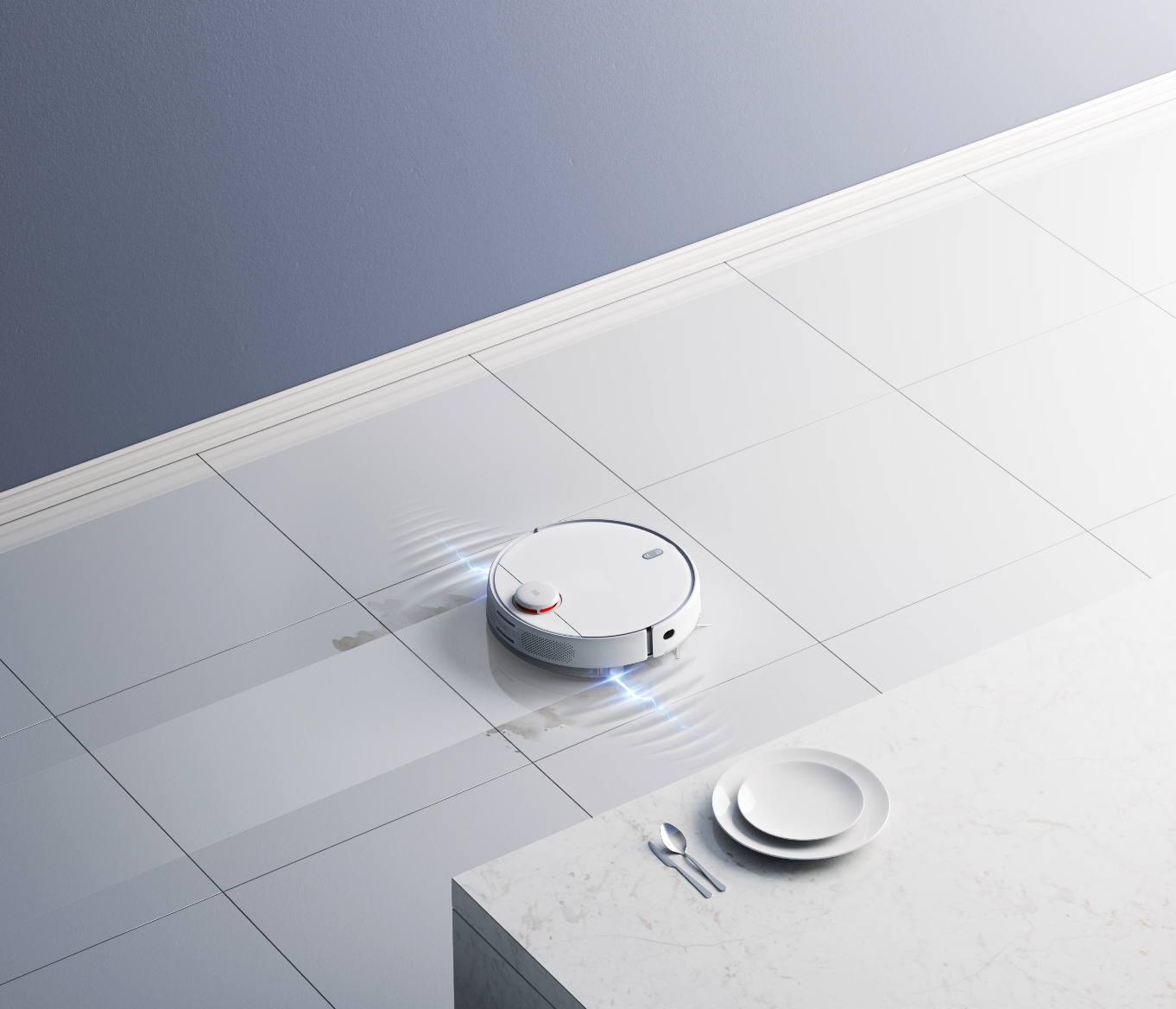 Xiaomi Mi Robot Vacuum - Mop 2 Pro Roboter-Staubsauger 0,45 l Beutellos Weiß