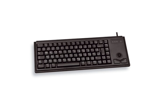 CHERRY G84-4400 TRACKBALL Kabelgebundene Tastatur, USB, Schwarz - (DEU Layout - QWERTZ)