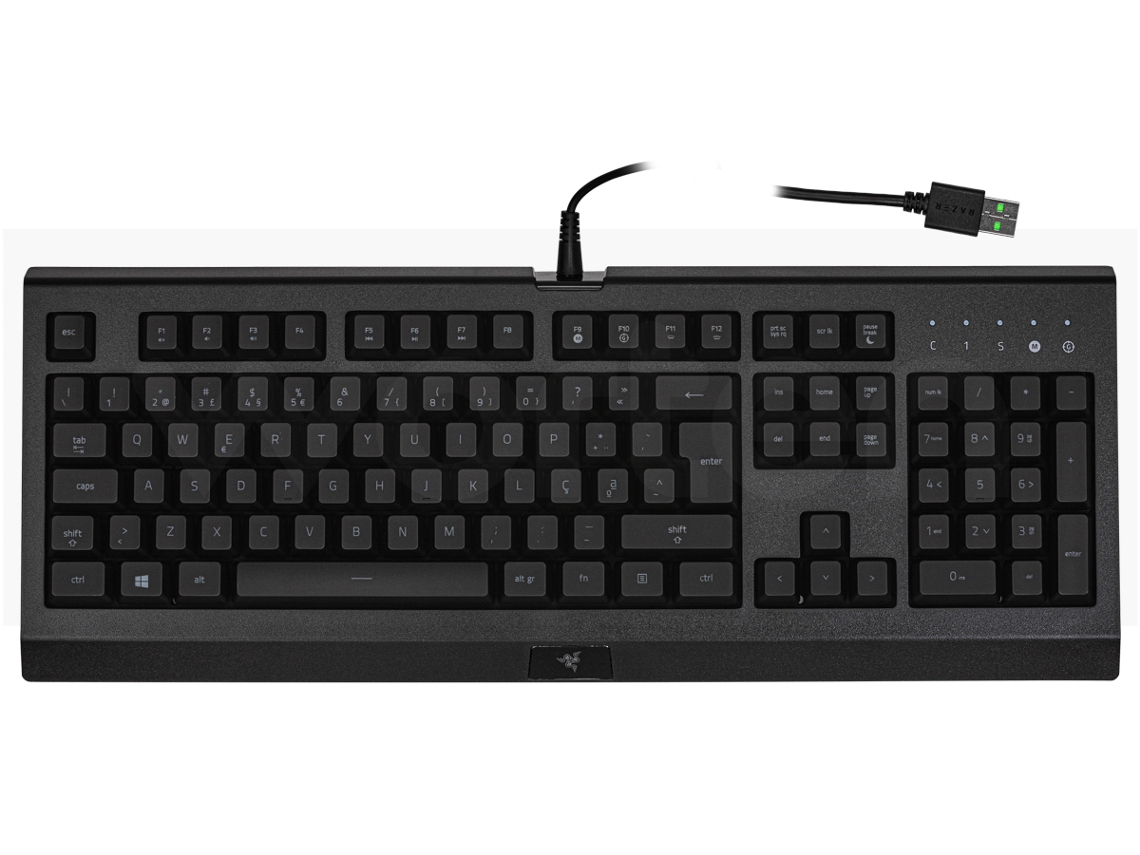 Razer Cynosa Lite Gaming Keyboard Membrane Switches TKL Chroma RGB PRT Layout QWERTY