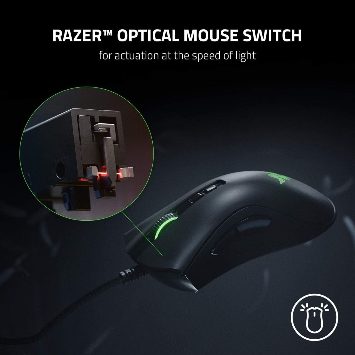 Razer DeathAdder V2 Special Edition Gaming Mouse 20.000 DPI Ergonomic RGB U Razer DeathAdder V2 Special Edition Gaming Mouse 20.000 DPI Ergonomic RGB U