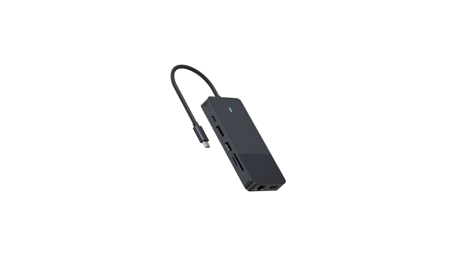 Rapoo UCM-2006 12-in-1 USB-C Multiport Adapter 100W Power Delivery HDMI DisplayPort LAN USB-C USB-A 3.0 microSD AUX v1.0
