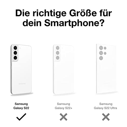 Woodcessories ECO620 Mantelhülle für Samsung Galaxy S22, Stroh Schutzhülle 15,5 cm (6.1"), Grün, tropfsicher, kratzresistent, schockresistent