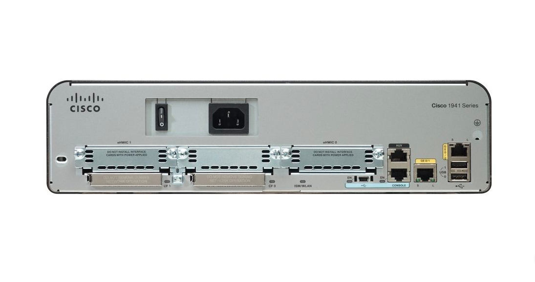 CISCO SYSTEMS - ENTERPRISE Cisco 1941 Eingebauter Ethernet-Anschluss Silber